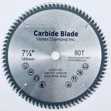 Carbide Tipped Circular Saw Blade Cut All Light Gauge Non Ferrous Metals Aluminum Cutting - Vortex Diamond