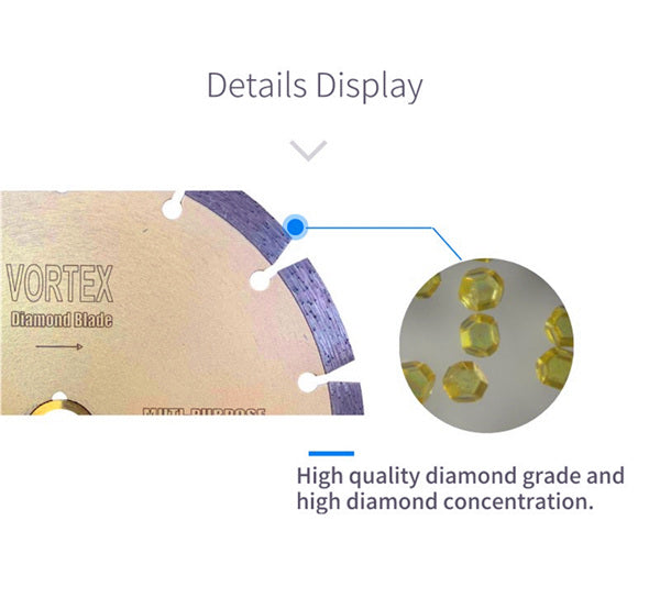 10 Diamond Blade Dry General Purpose On Meter Saw Bulk Package