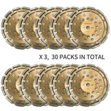 Bulk Package 7 Inch Concrete Diamond Grinding Cup Wheel Collection - Vortex Diamond