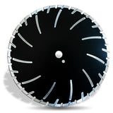 Samurai DZ Slant Turbo Segment Concrete Diamond Saw Blade - Vortex Diamond