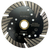 Supreme Quality Dry or Wet Cutting Saw Protected Turbo Segmented Diamond Blades (VPPS) for Granite Stone Concrete - Vortex Diamond