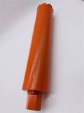 Vortex Diamond Wet Core Drill Bit, 3.5" (89 mm) diameter, 18" tube length, for concrete, masonry, pavers, and blocks