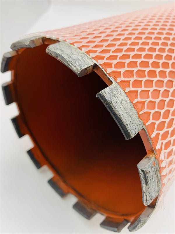 Vortex Diamond Wet Core Drill Bit with V-Point Segments for Fast Drilling