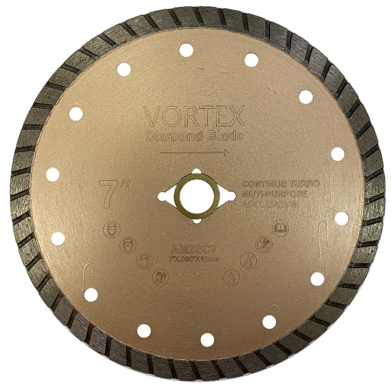 7 Inch Vortex VSC Continuous Turbo Diamond Blade