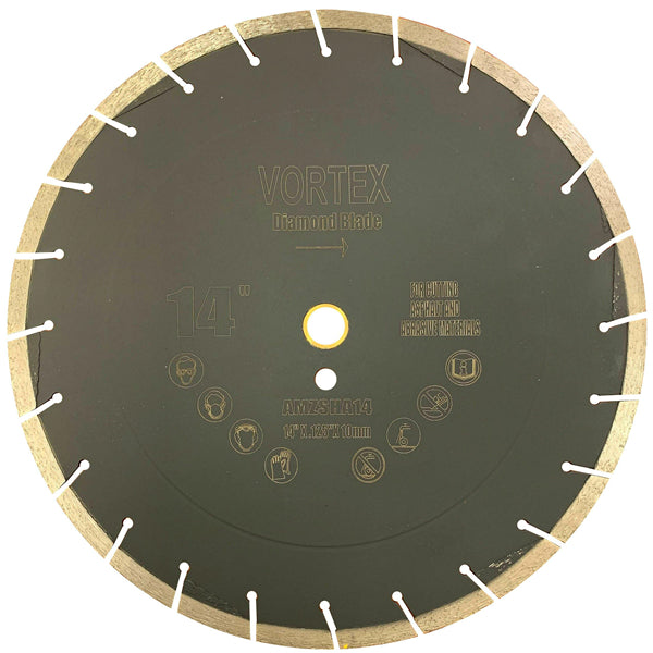 Diamond Saw Blades With Under Cut Protection Segments for Asphalt and Abrasive Materials(VSPA)